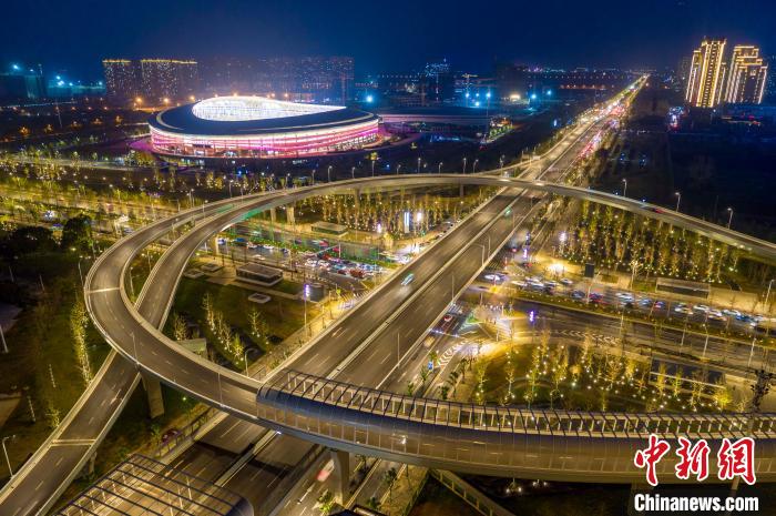 ͼΪ���人���������廷����ҹ�� ����������ͼ