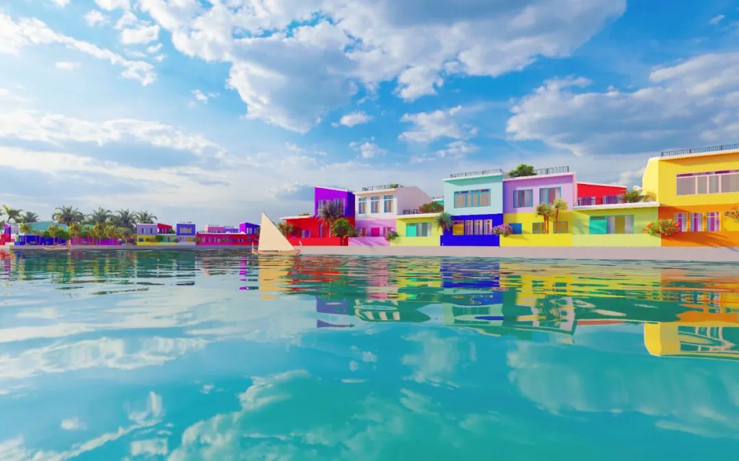 ����������Ư������Ч��ͼ��ͼ/Waterstudio/Dutch Docklands Maldives